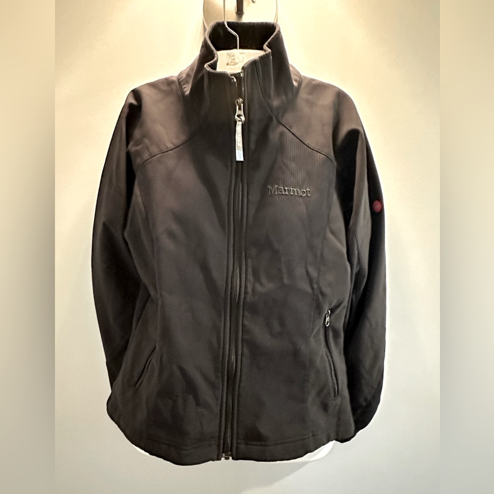 Marmot Winstopper fleece lined zip up jacket size Medium